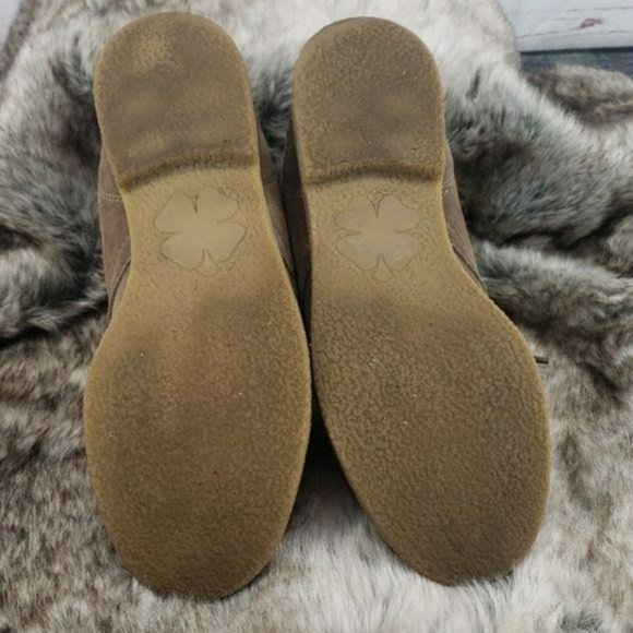 Lucky Brand Emillia Brown Ankle Suede‎ Boots - Picture 5 of 8